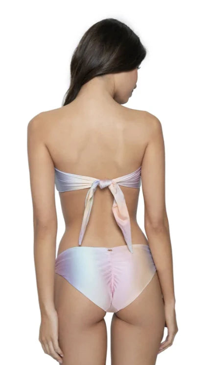 Golden Hour Basic Ruched Bottoms by PQ Swim