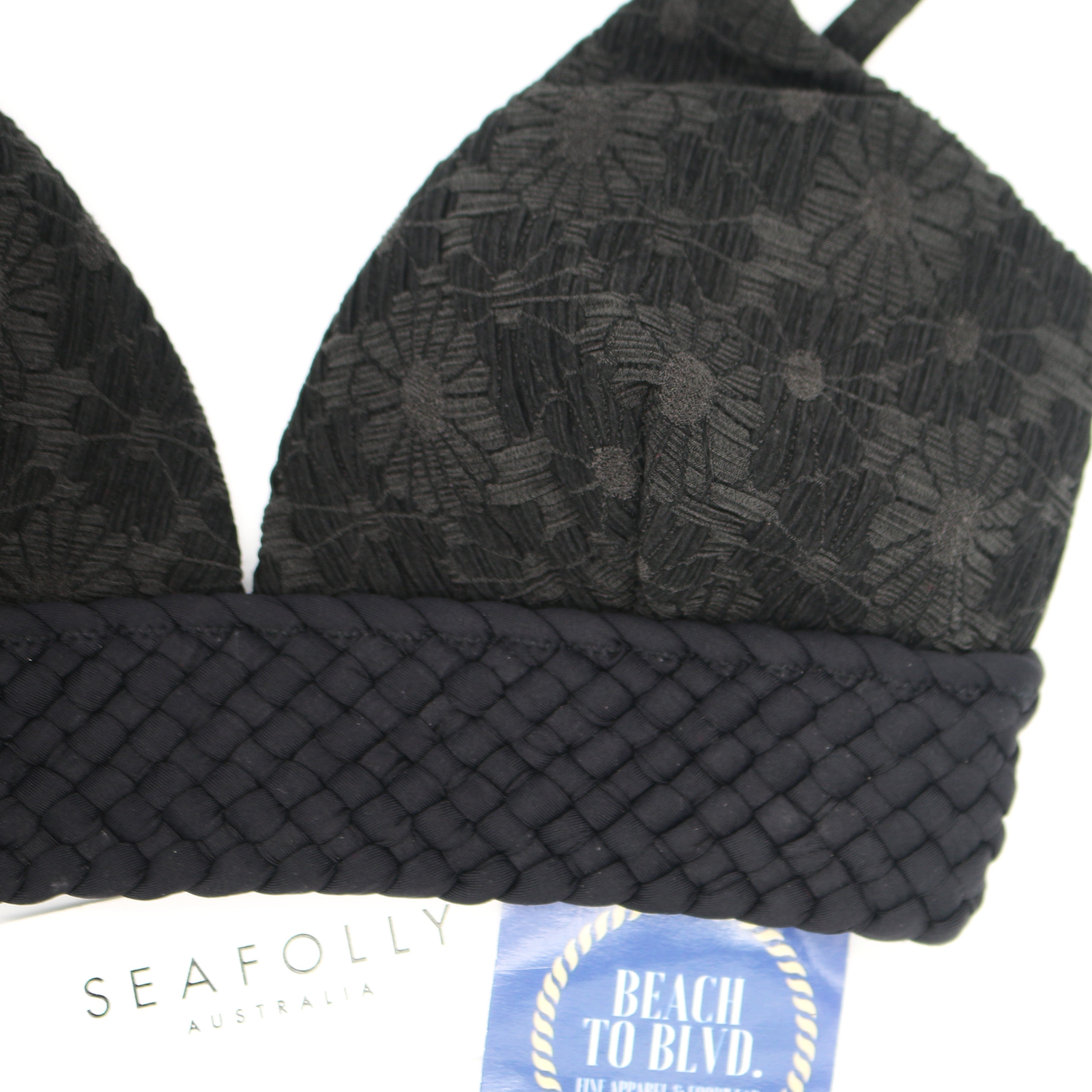 Seafolly Marloe Banded Bralette Swim Top