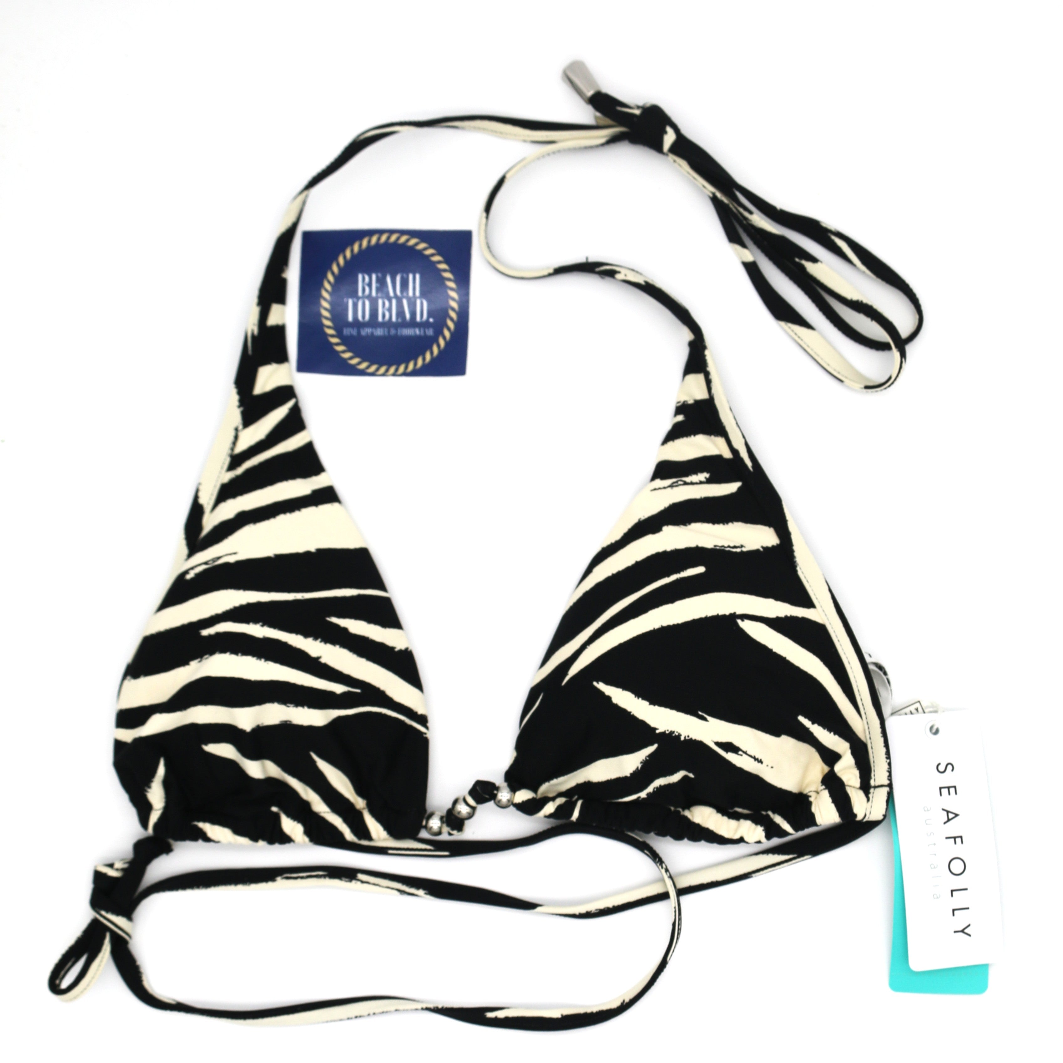 Seafolly Skin Deep Longline Slide Tri Swim Top