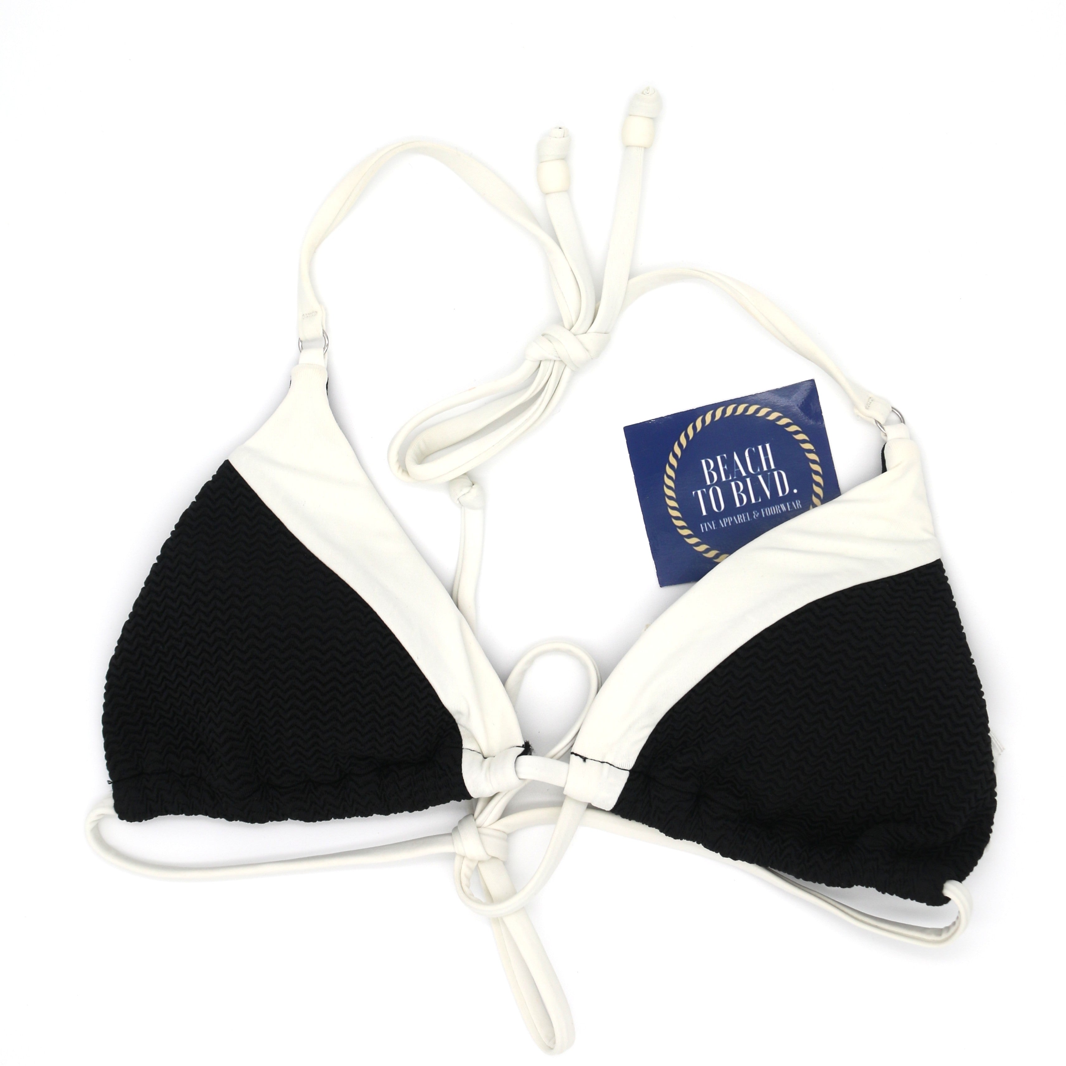 Seafolly Slice of Splice Spliced Slide Tri Swim Top