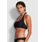Seafolly Dream Catcher DD Scoop Neck Halter Swim Top