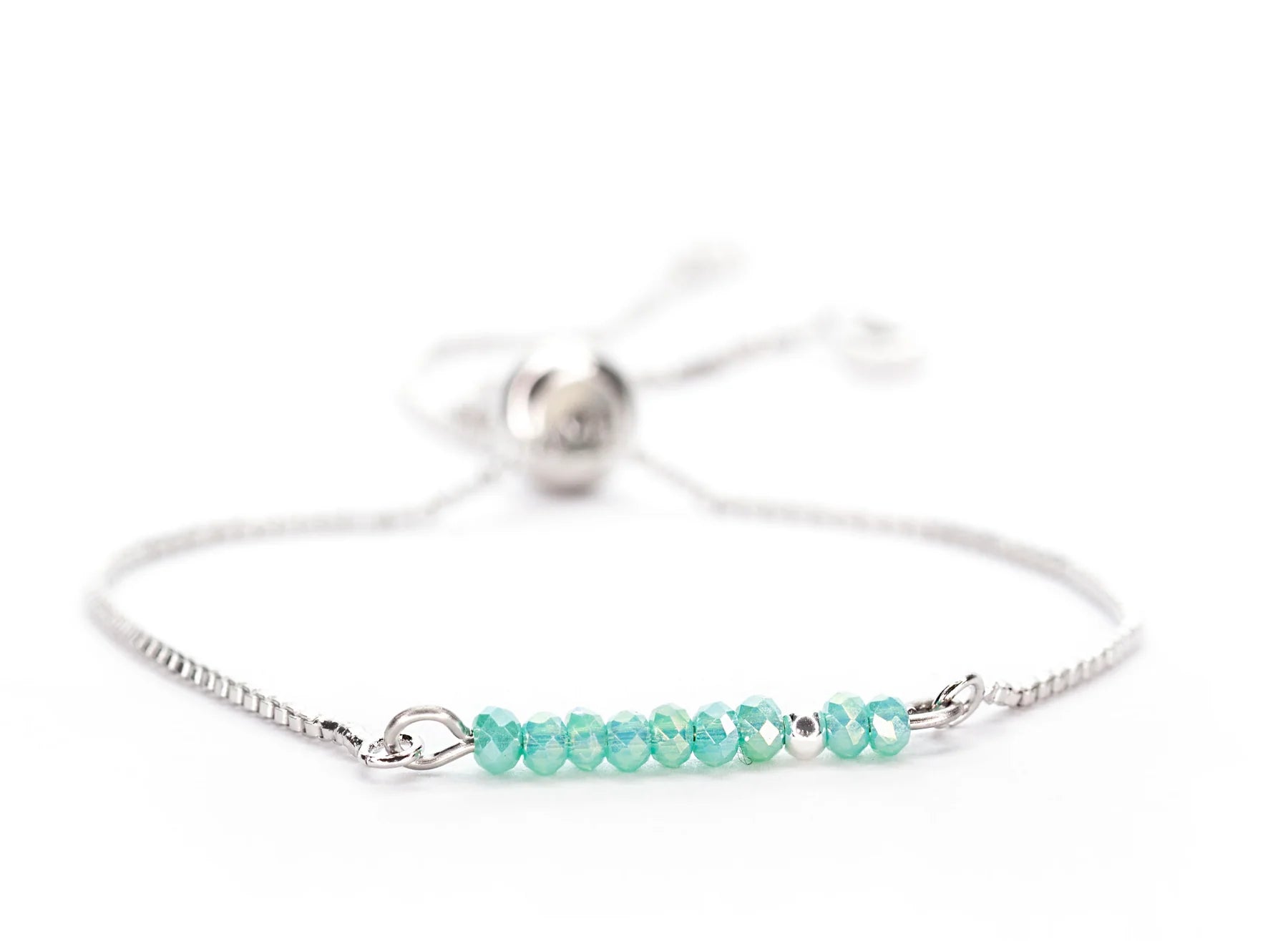 Salty Cali Sprinkle of Cyan ~ Turquoise Bolo