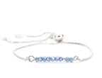 Salty Cali Sprinkle of Stormy Ocean ~ Grey Blue Bolo