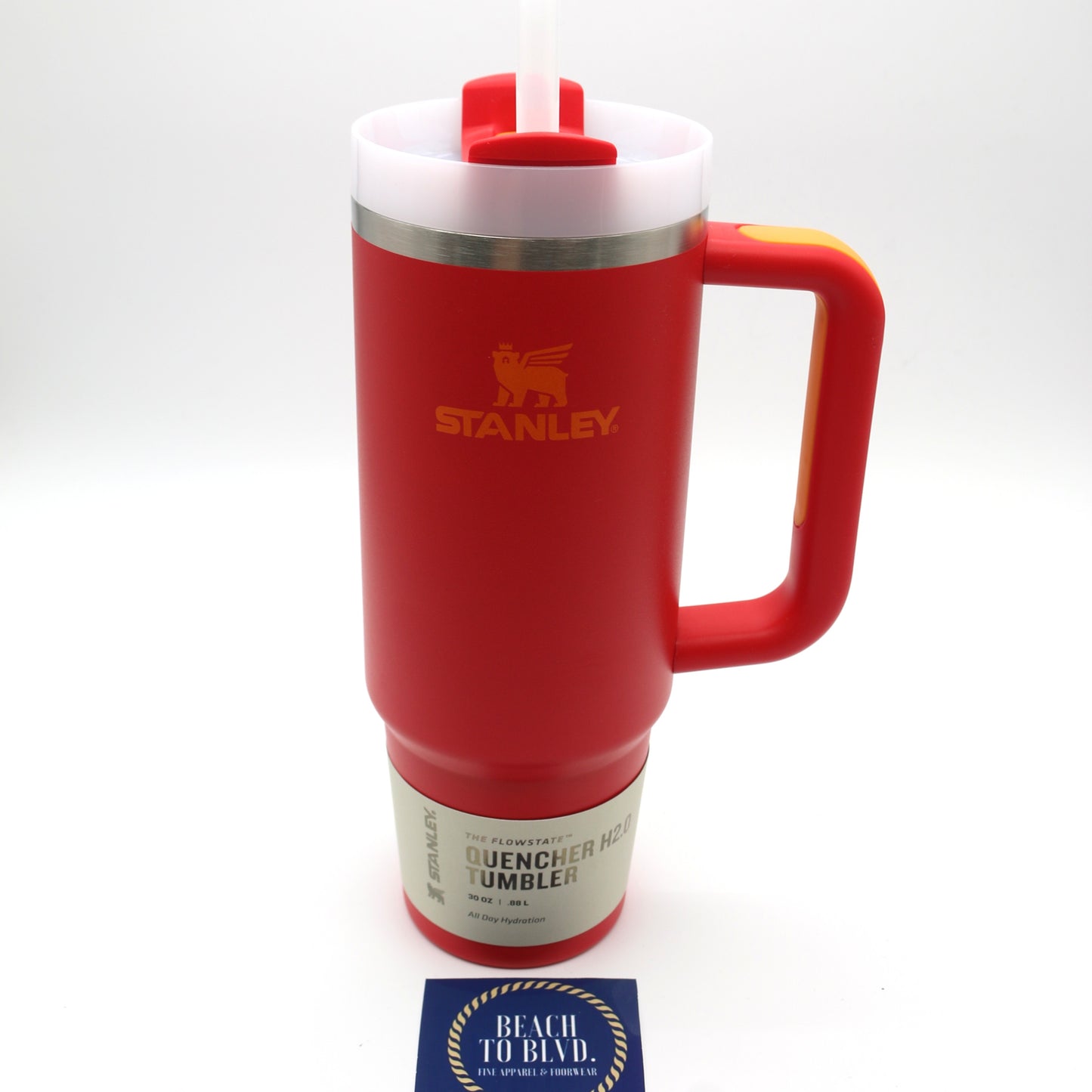 Stanley The Quencher H2.0 Flowstate Tumbler - Chili Red 30 Ounces