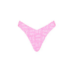 Kulani Kinis Y Cheeky Bikini Bottom- Strawberry Milkshake - BeachToBlvd