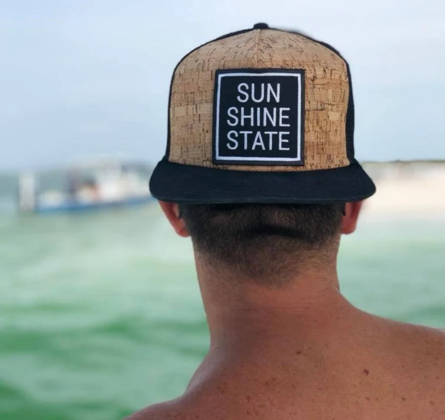 Sunshine State Cork Foam Trucker Hat - BeachToBlvd