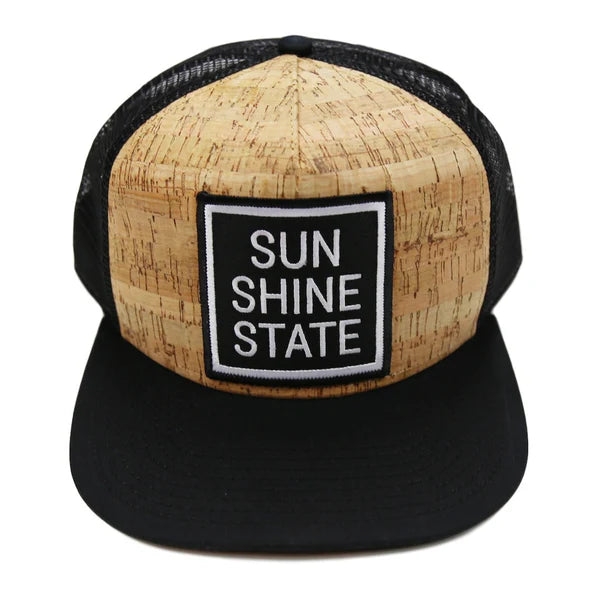 Sunshine State Cork Foam Trucker Hat - BeachToBlvd