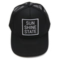 Sunshine State Black Foam Trucker Hat - BeachToBlvd