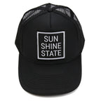 Sunshine State Black Foam Trucker Hat - BeachToBlvd