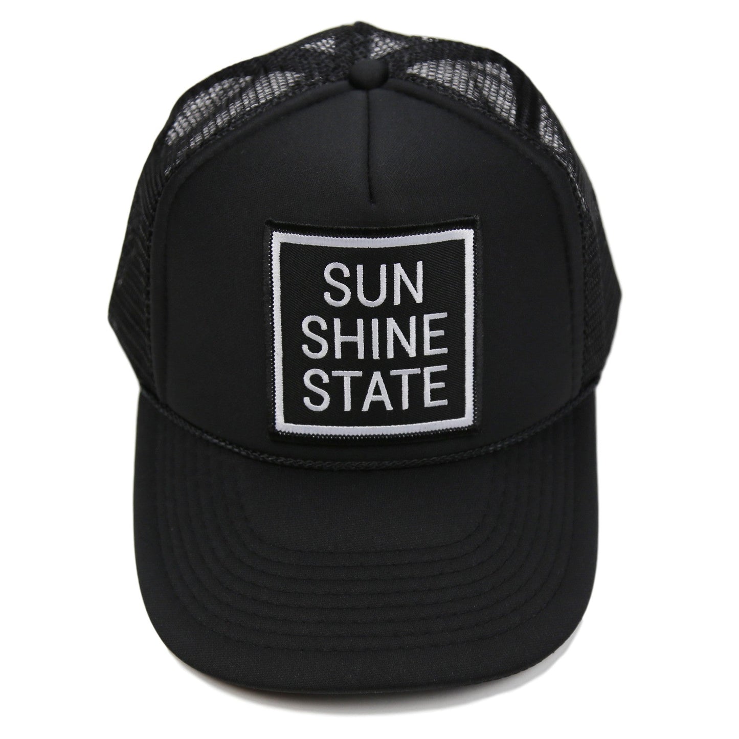 Sunshine State Black Foam Trucker Hat