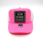 Sunshine State Pink Foam Trucker Hat - BeachToBlvd