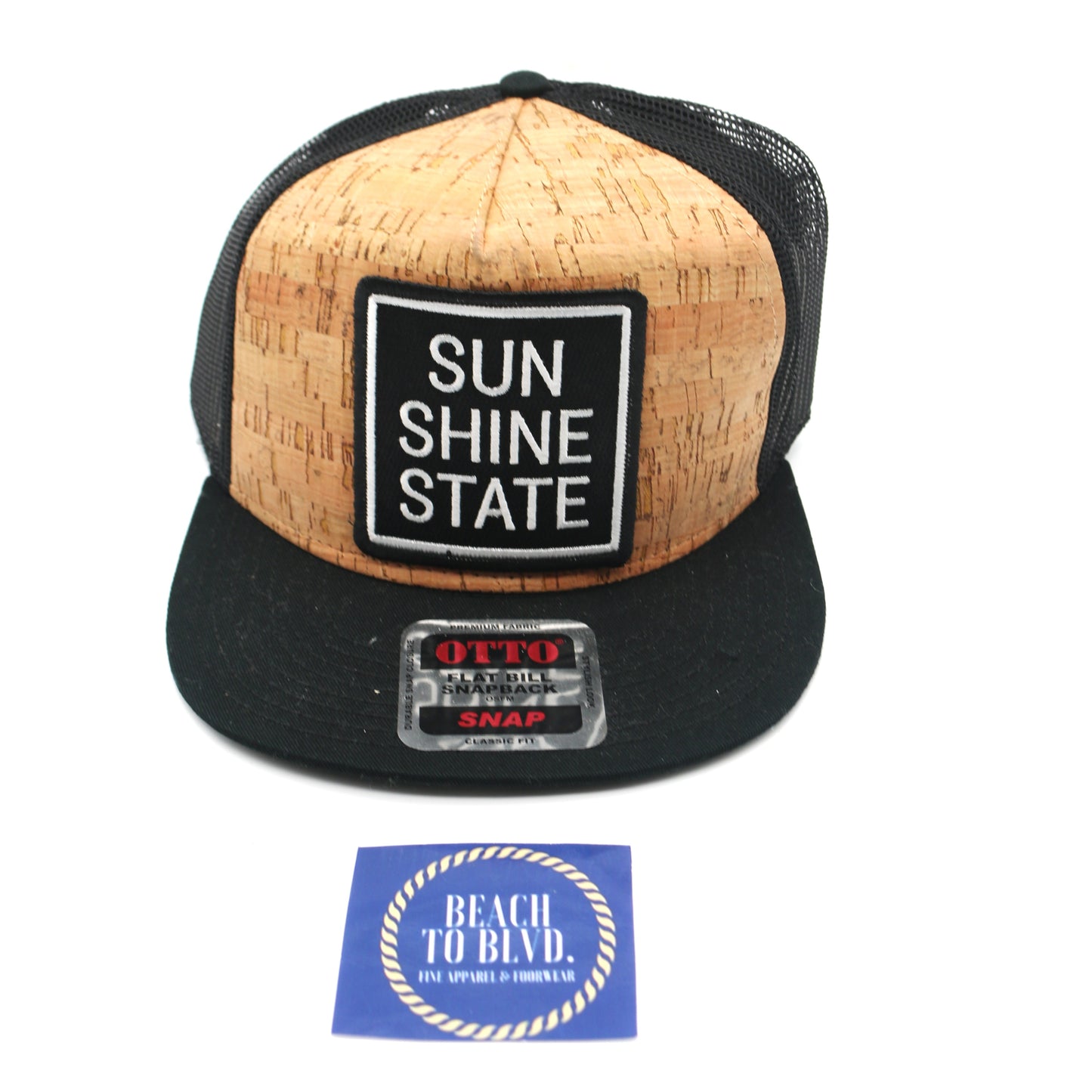 Sunshine State Cork Foam Trucker Hat