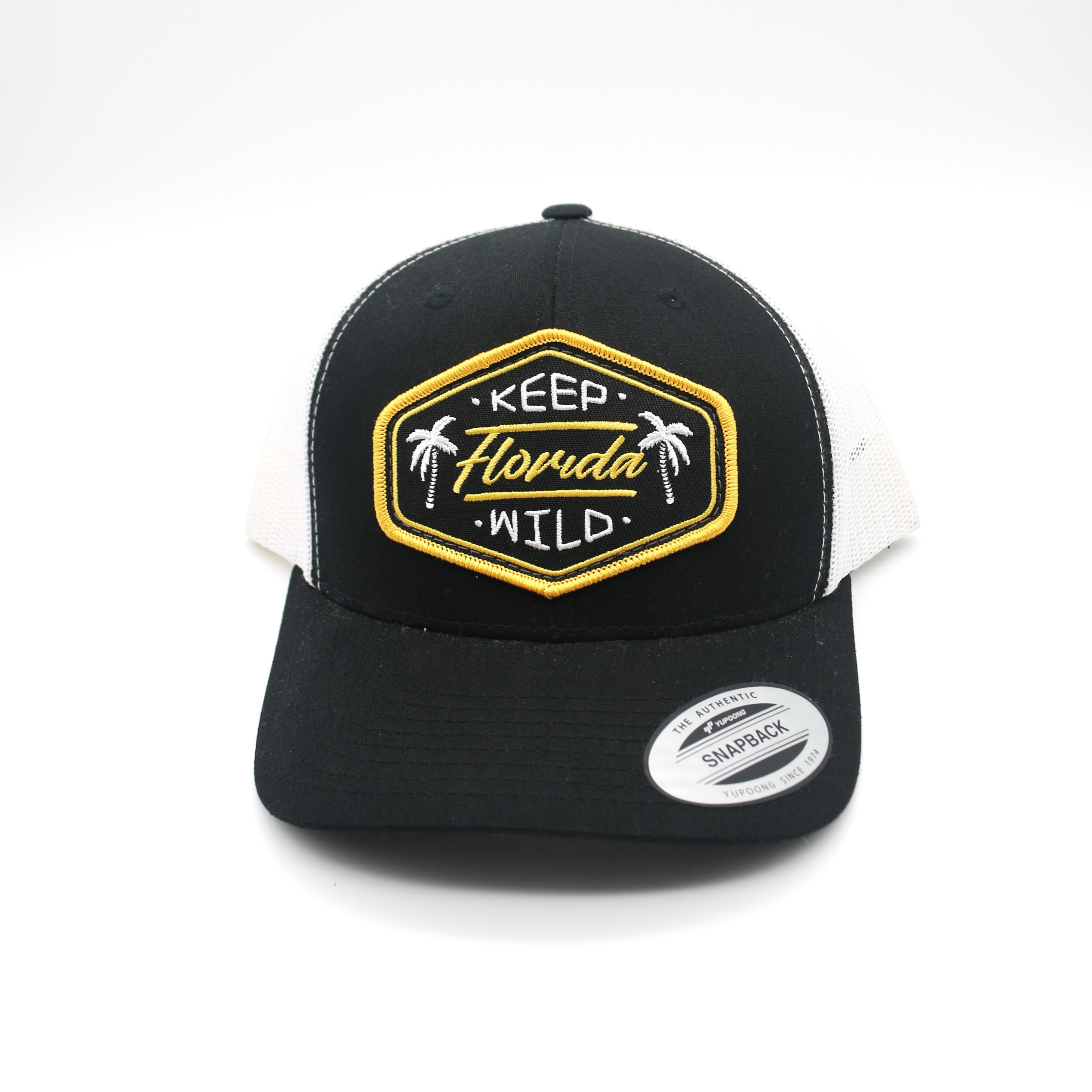 Sunshine State Yupoong Keep FL Wild Trucker Hat - BeachToBlvd