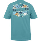 SALT LIFE RETRO TROPICAL TEE - SLM11195 - BeachToBlvd