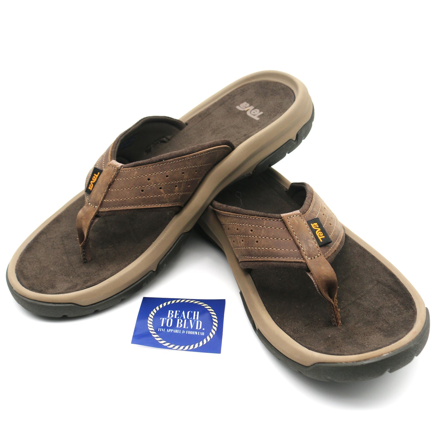 Teva Men's Langdon Flip Sandal - Walnut