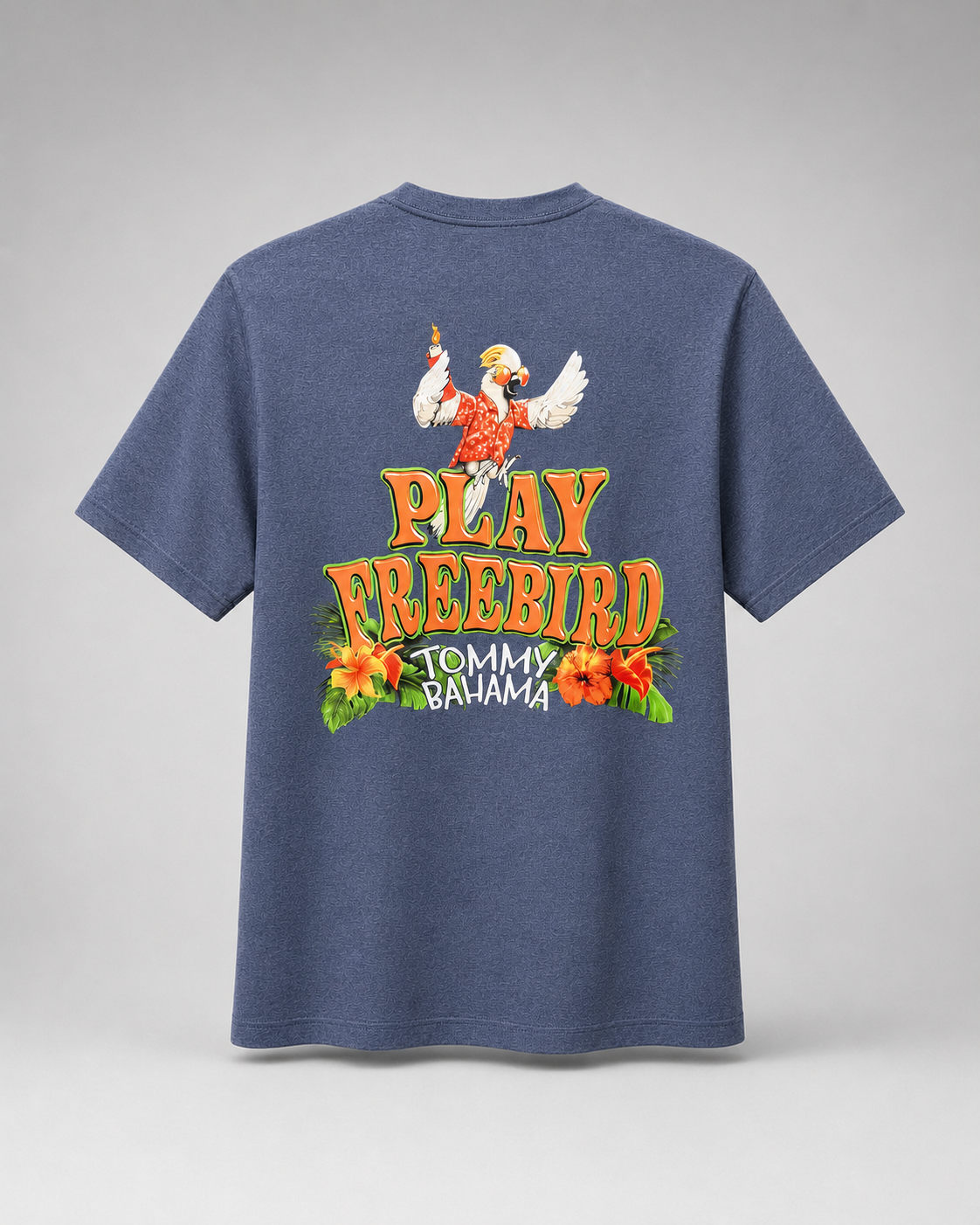 Tommy Bahama Play Freebird Graphic T-Shirt - Navy Heather