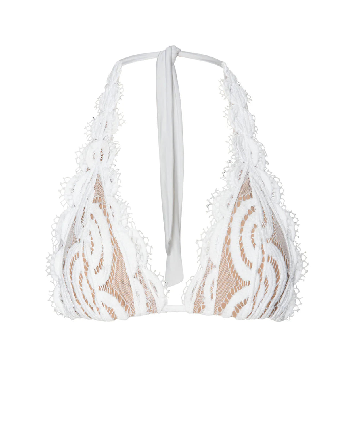 PQ Water Lily Lace Halter - BeachToBlvd