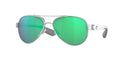 Costa LORETO Sunglasses 6S4006 - Palladium /Green Mirror
