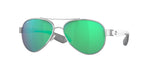Costa LORETO Sunglasses 6S4006 - Palladium /Green Mirror