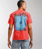 SALT LIFE Hook Line & Sinker T-Shirt- COASTAL BLUE - BeachToBlvd