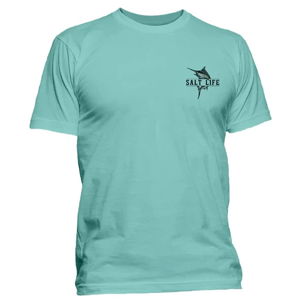 SALT LIFE HOOKED FOR LIFE SS TEE - SLM11142 - BeachToBlvd