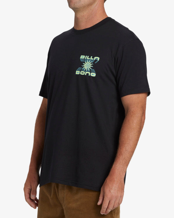 Billabong Men's Fractal Short Sleeve T-Shirt - Black