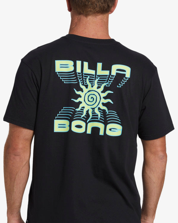 Billabong Men's Fractal Short Sleeve T-Shirt - Black
