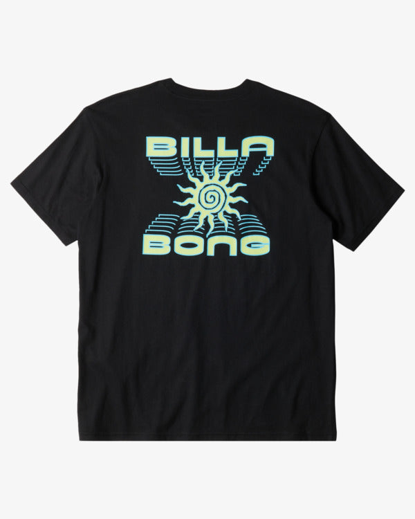 Billabong Men's Fractal Short Sleeve T-Shirt - Black