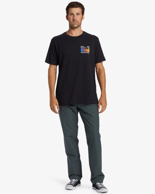 BillaBong Men's Global T-Shirt - Black