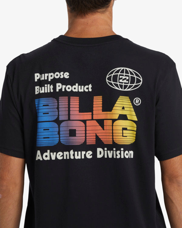 BillaBong Men's Global T-Shirt - Black