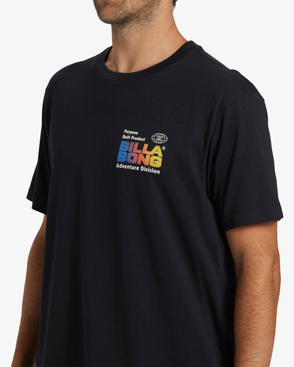 BillaBong Men's Global T-Shirt - Black