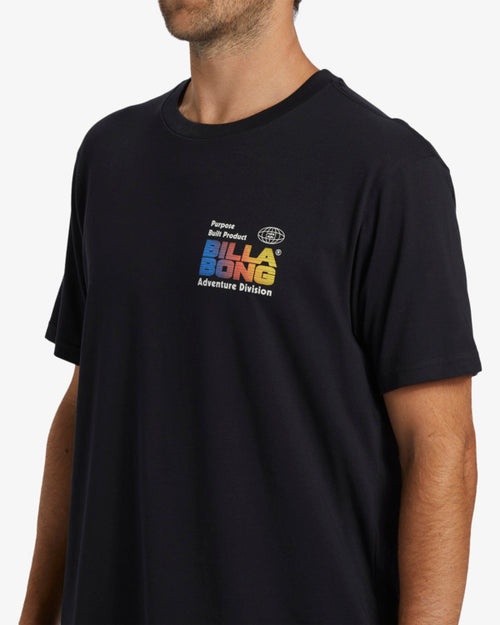 BillaBong Men's Global T-Shirt - Black