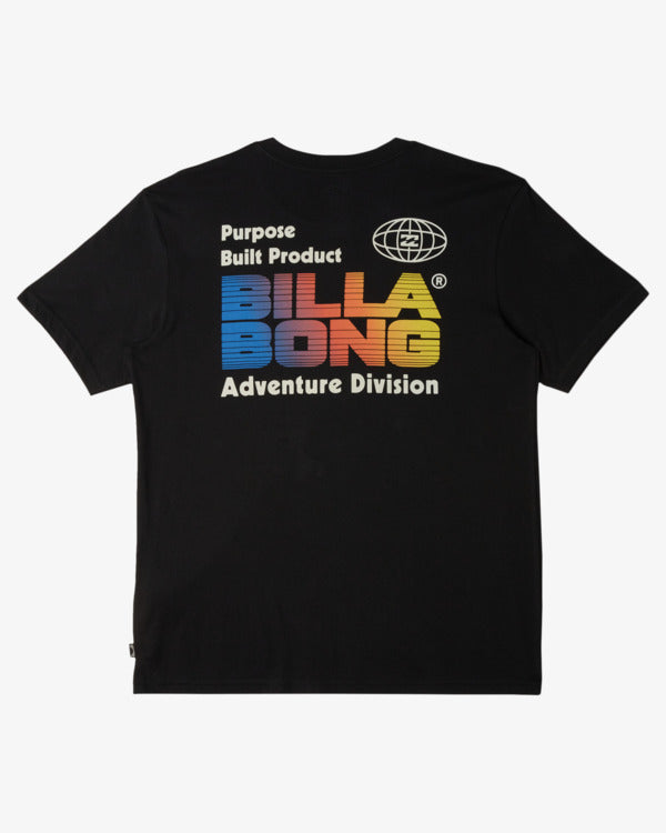 BillaBong Men's Global T-Shirt - Black