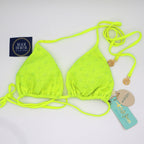 Luli Fama BRILLA - Seamless Triangle Top Neon Yellow