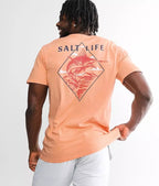 SALT LIFE Diamond Bill T-Shirt- BLUE - BeachToBlvd