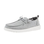 Heydude Wendy Chambray Women's Shoes - Grey - BeachToBlvd
