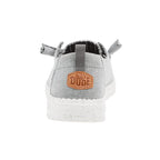 Heydude Wendy Chambray Women's Shoes - Grey - BeachToBlvd