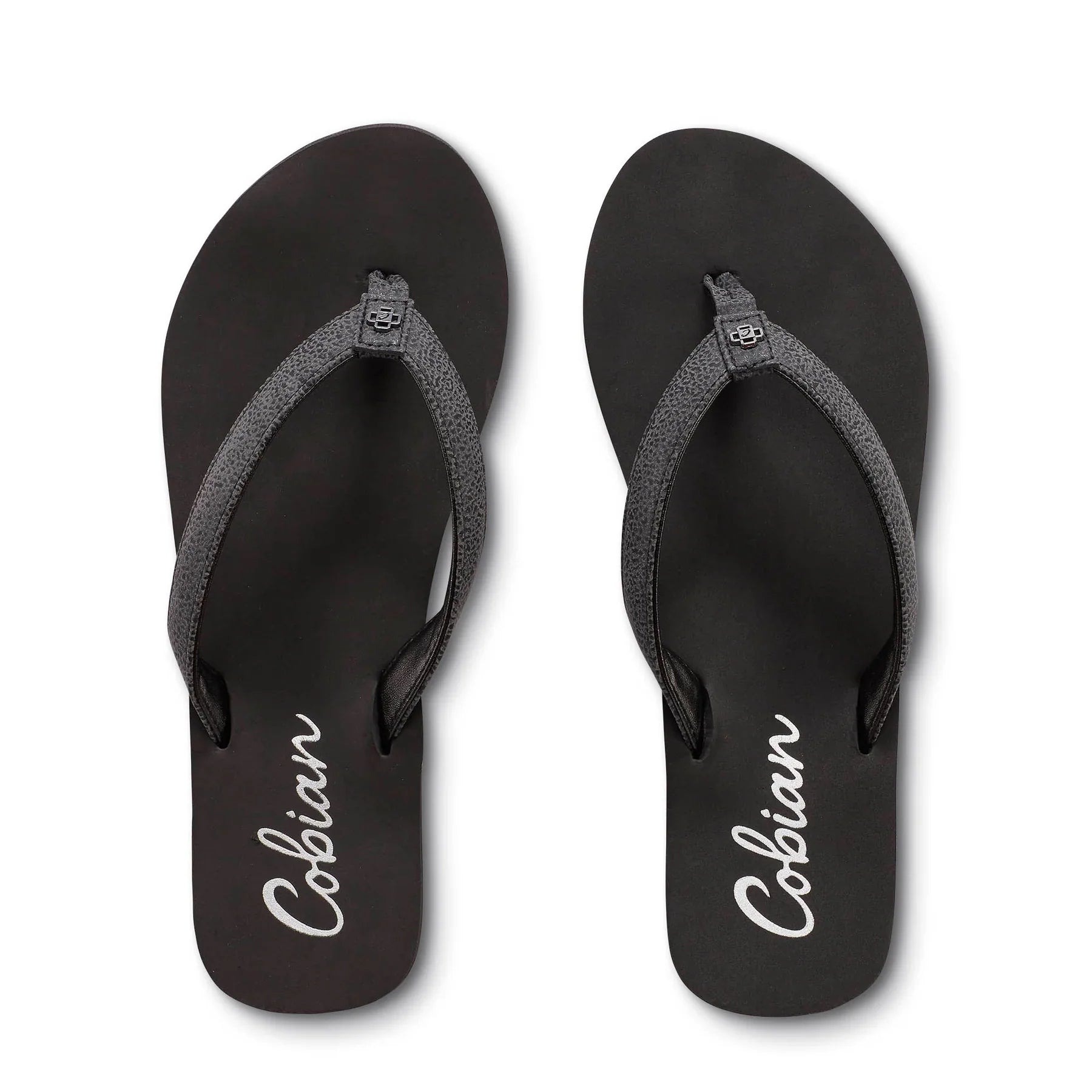 Cobian Women's Skinny Bounce Sandal -Charcoal - BeachToBlvd