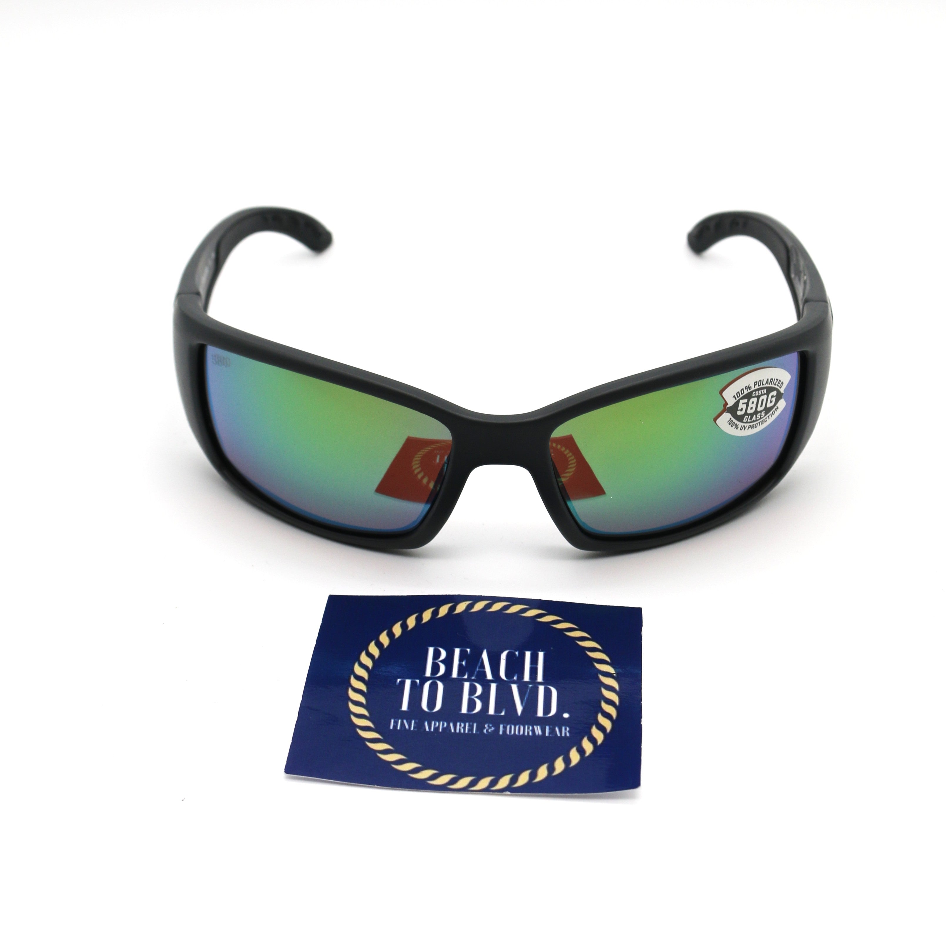 Costa Blackfin 06S9014 - Matte Gray/ Green Mirror Polarized Glass
