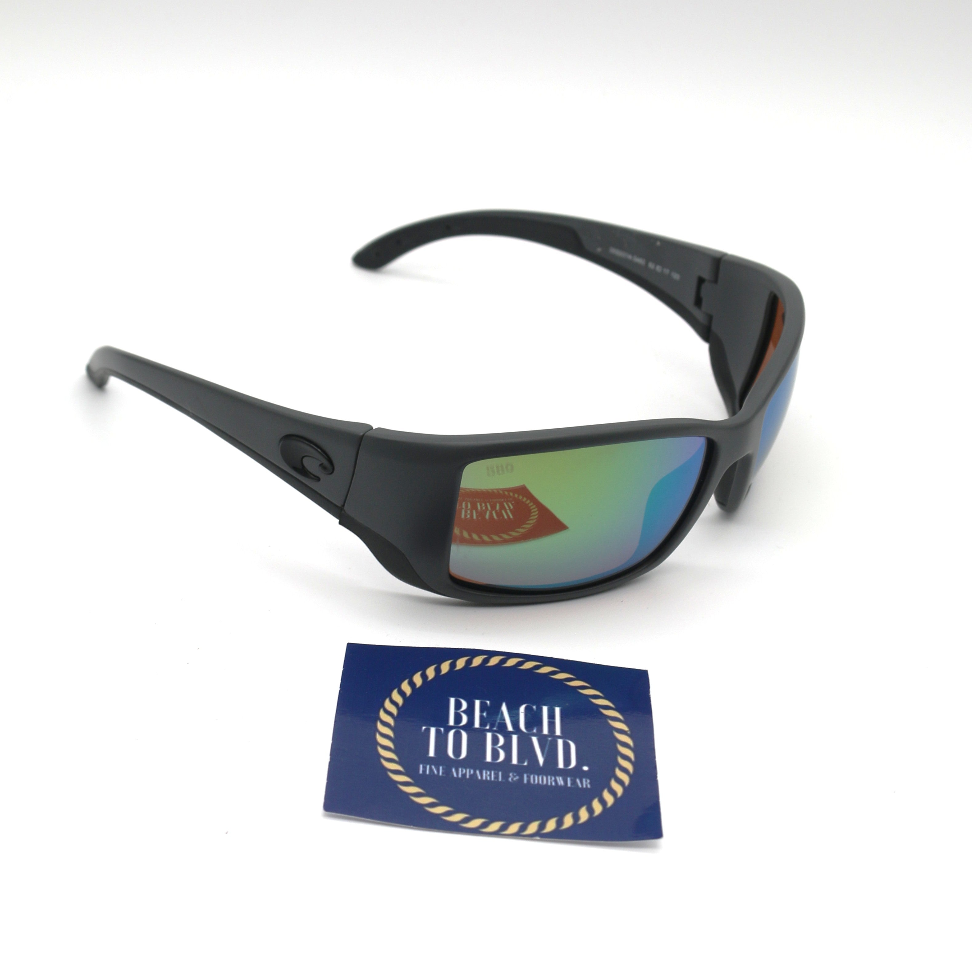 Costa Blackfin 06S9014 - Matte Gray/ Green Mirror Polarized Glass