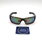 Costa Sunglasses Fantail PRO Polarized - Matte Tortoise Frame W/Green Mirror Glass Lens