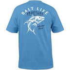 Salt Life Boneyard Short-Sleeve Pocket T-Shirt for Men- BLACK - BeachToBlvd