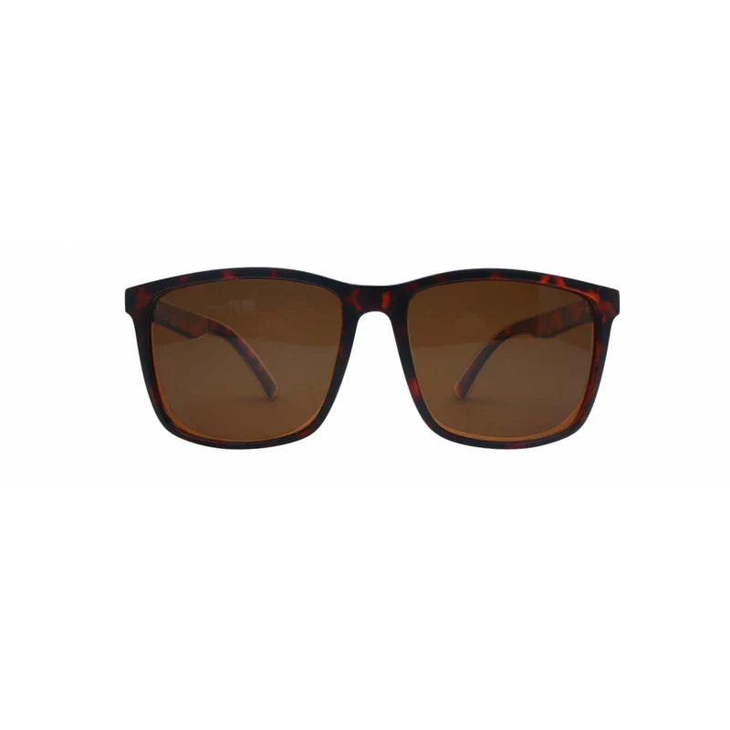 I-SEA Hopper Men's Polarized Sunglasses - Tortoise Frame/Brown Lens