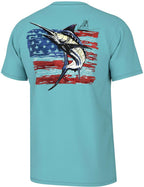 Huk KC The American Blues Tee - BeachToBlvd