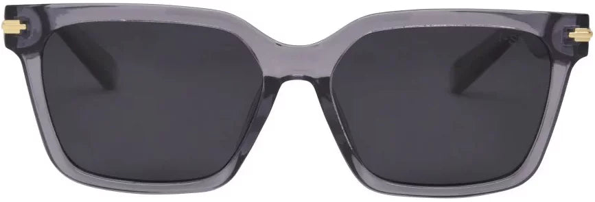 I-SEA Rising Sun Men's Polarized Sunglasses - Gray Frame/Smoke Lens