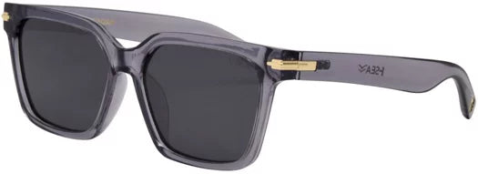 I-SEA Rising Sun Men's Polarized Sunglasses - Gray Frame/Smoke Lens