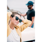 I-SEA Payton Women's Polarized Sunglasses - Tort Frame/Green Lens