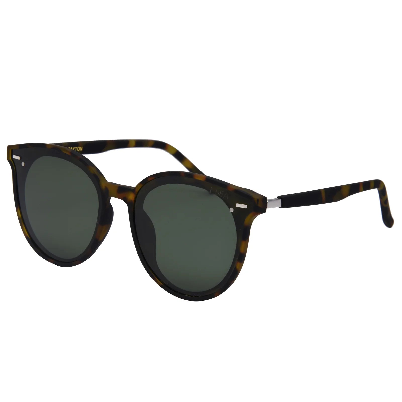 I-SEA Payton Women's Polarized Sunglasses - Tort Frame/Green Lens