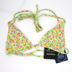 Kulani Kinis Halter Bralette Bikini Top - Wildflower - BeachToBlvd