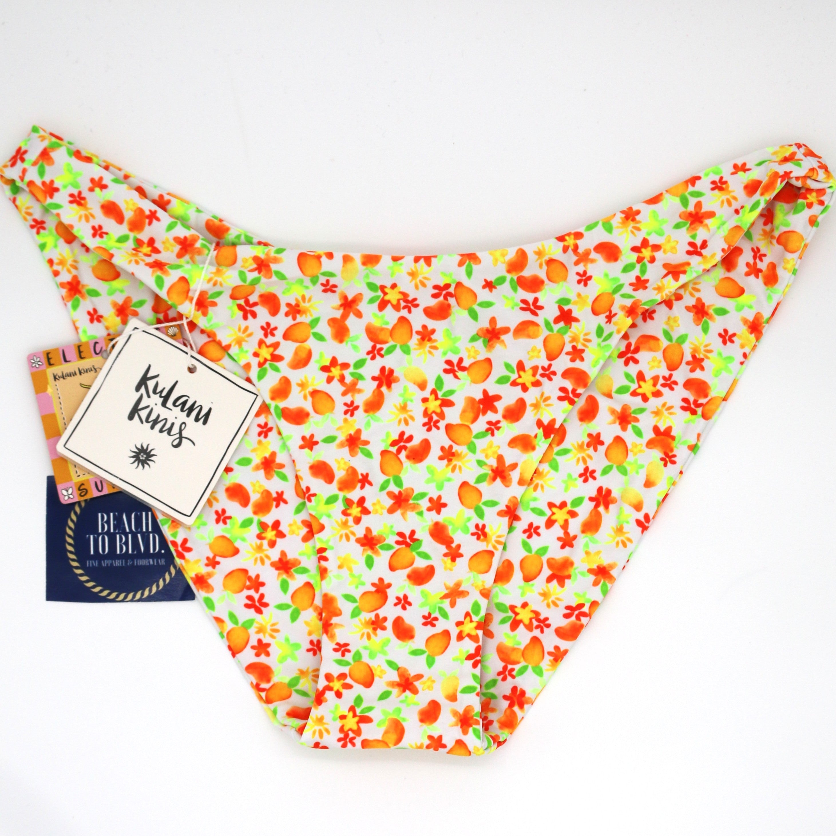 Kulani Kini Minimal Full Coverage Bikini Bottom- Coco Mango